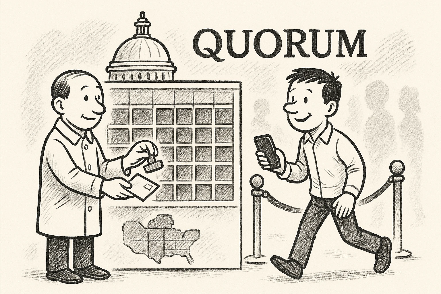 Quorum Grassroots: Advocates, districted and ready for action alerts.