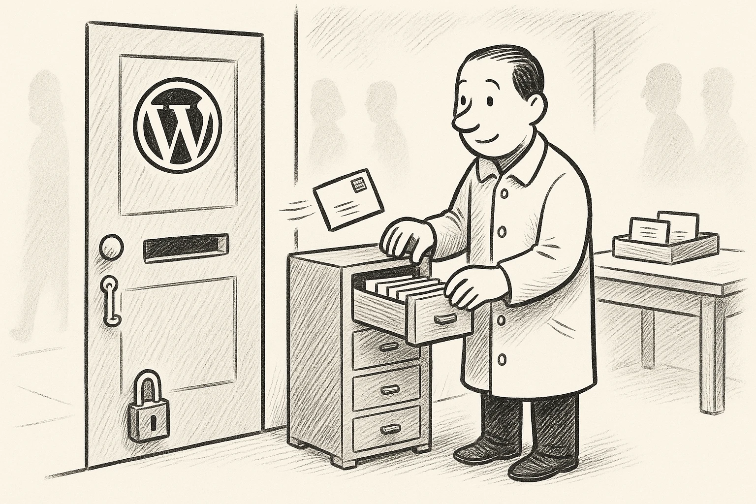 WordPress plugin: Behind your own door, on your own domain. Nothing leaves for a third-party dashboard.